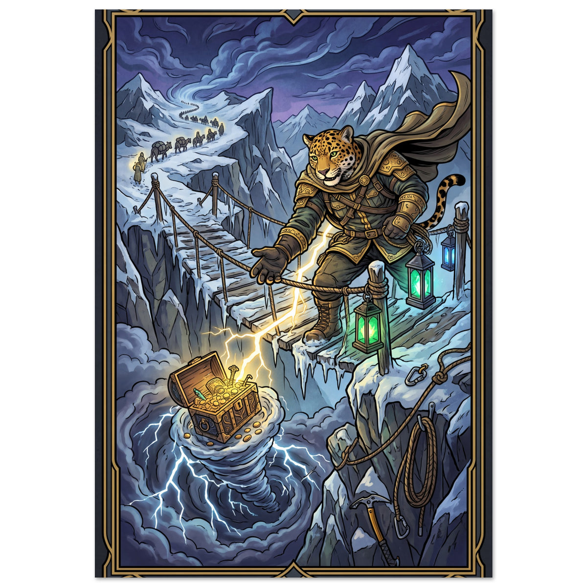 Golden Convoy Queen | Premium Matte Paper Poster 70×100 cm (28×40 in) – Portrait — product image 1