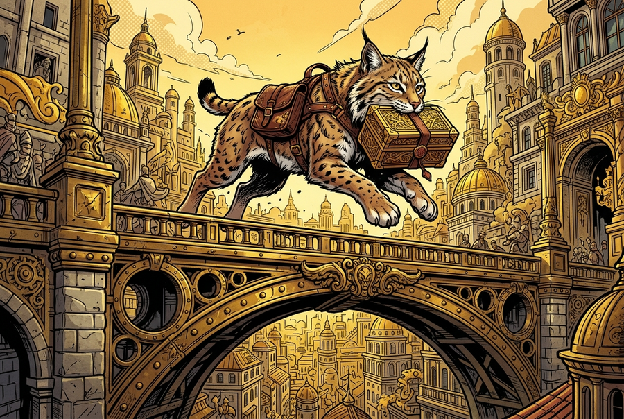 Bobcat Coin Vault Messenger artwork